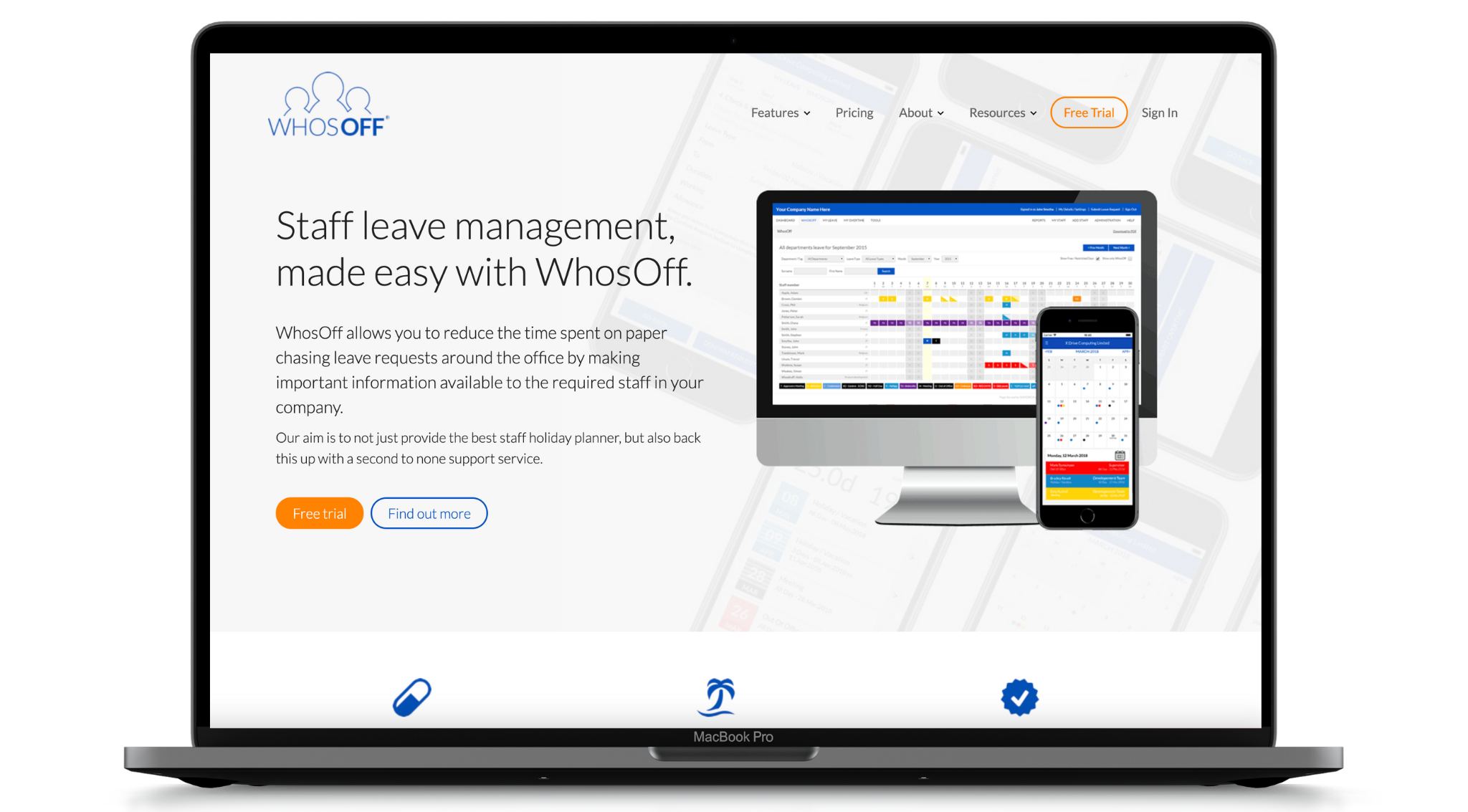 WhosOff Software